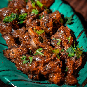 Mushroom Pepper Fry