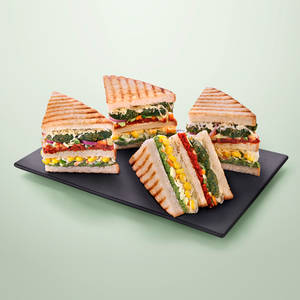 Corn N Kebab Sandwich