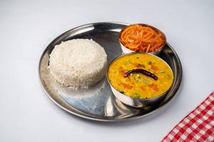 Yellow Dal Tadka With Roti Or Paratha Or Rice