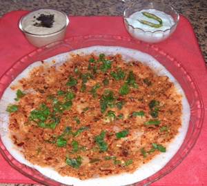 Spicy Garlic Masala Dosa