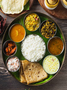 Santosham South Indian Thali