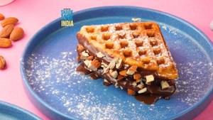 Almond Chocolate Waffle