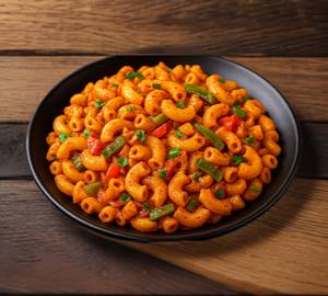 Masala Macroni [serves 1]