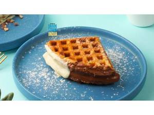 Milk And White Waffle