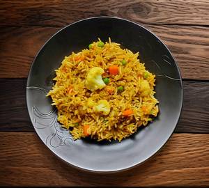 Vegetable Pulao[serves 1]
