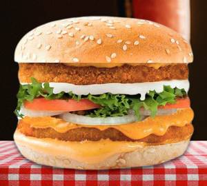 Veg Double Layer Burger