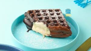 Triple Chocolate Waffle