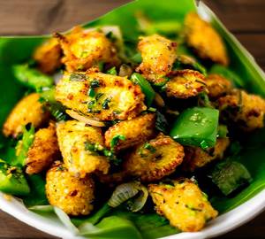 Baby corn pepper dry