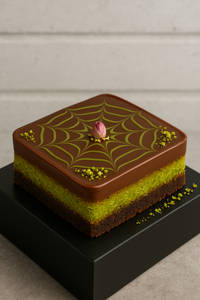 Pistachio Nuttela Kunafa Fudge