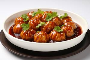 Chicken Red Cheese Manchurian Momos