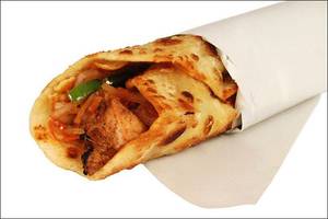 Veg Mutton Tikka Roll
