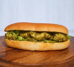 Famous Green Chicken Cafreal Roll