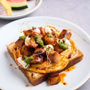 Chilli Cheese Eggs