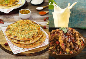 Paneer Masala Amritsari Kulcha Combo (regular)