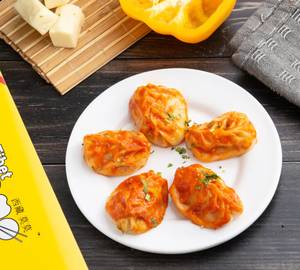Chicken Schezwan Momos Fried