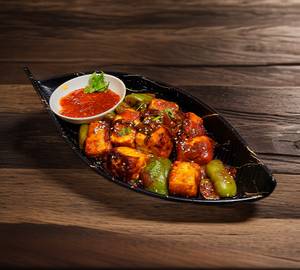 Chilli Paneer [serves 1