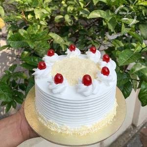 White Forest  Exotic Cake (eggless)
