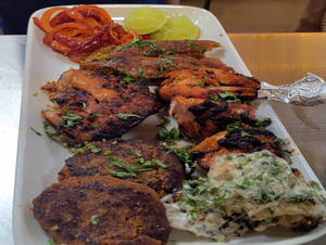 Mixed Non-Veg Kebab Platter [10 Pcs]