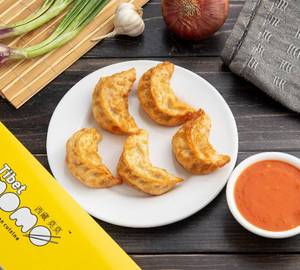 Mushroom momos fried