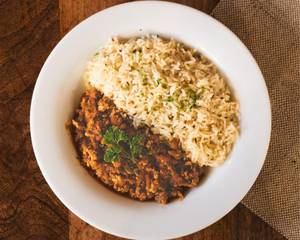 Chicken Keema Rice Bowl