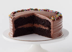 6 inch Mini Chocolate Cake with Chocolate Buttercream