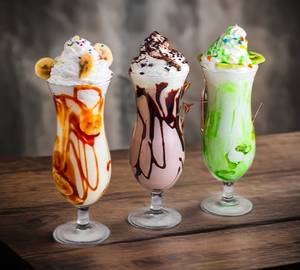 Blackcurrant milkshake