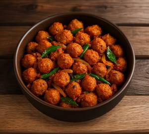 Cripsy Soya Chunks[serves 1]