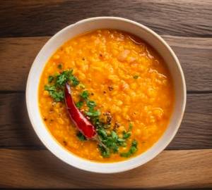 Dal Tadka With (4 Batter Roti)