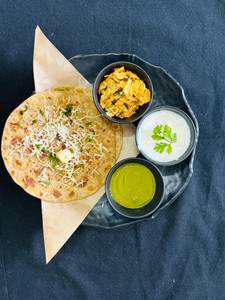 4 cheese plain paratha