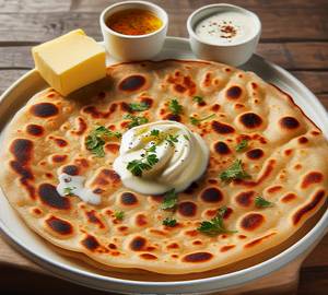 Aloo pyaaz parantha