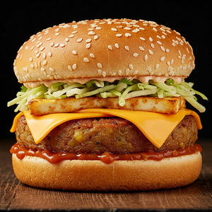 Paneer Cheese Burger