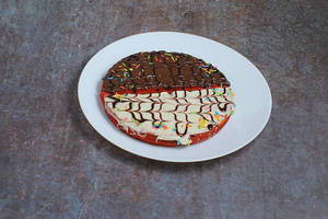 Crazy Velvet Waffle Cake