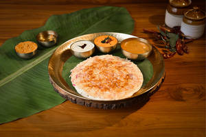 Ghee Onion Podi Uttappam
