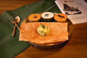 Ghee Rava Masala Dosa