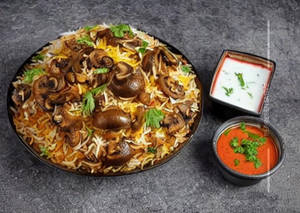 Mushroom Biryani