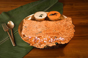 Ghee Rava Onion Podi Dosa