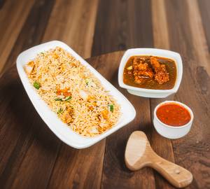 Chicken Oyster Chilli Rice Gravy