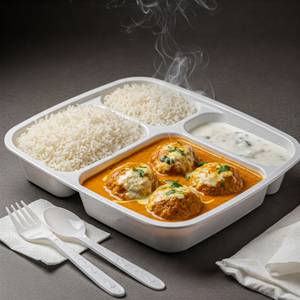 Paneer Malai Kofta - Chawal