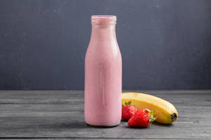 Strawberry Banana Milkshake