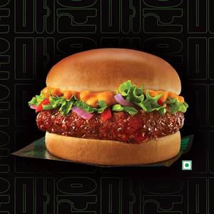 Korean Spicy Paneer Burger