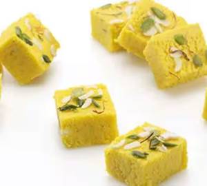 Khoya Kesar Burfi