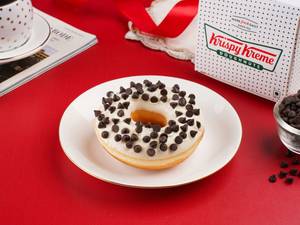 Vanilla Choco Chip Doughnut