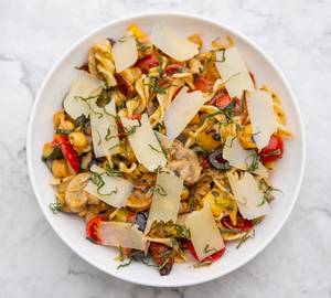 Truffle Veggie Pasta Salad