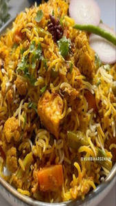 Vegetable Hyderabadi Dum Biryani