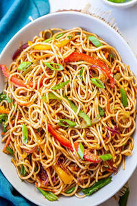 Mixed Vegetable Hakka Noodles
