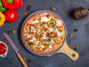 Alfredo Chicken Pizza