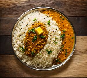 Jeera Rice with Dal Tadka