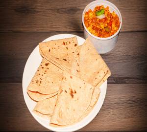 Roti Sabji (6 Roti )