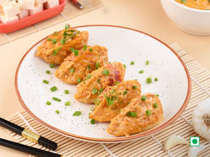 Paneer Afghani Creamy Momos