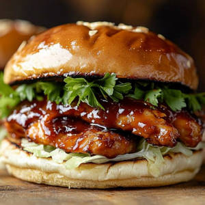 Chicken Burger Bbq